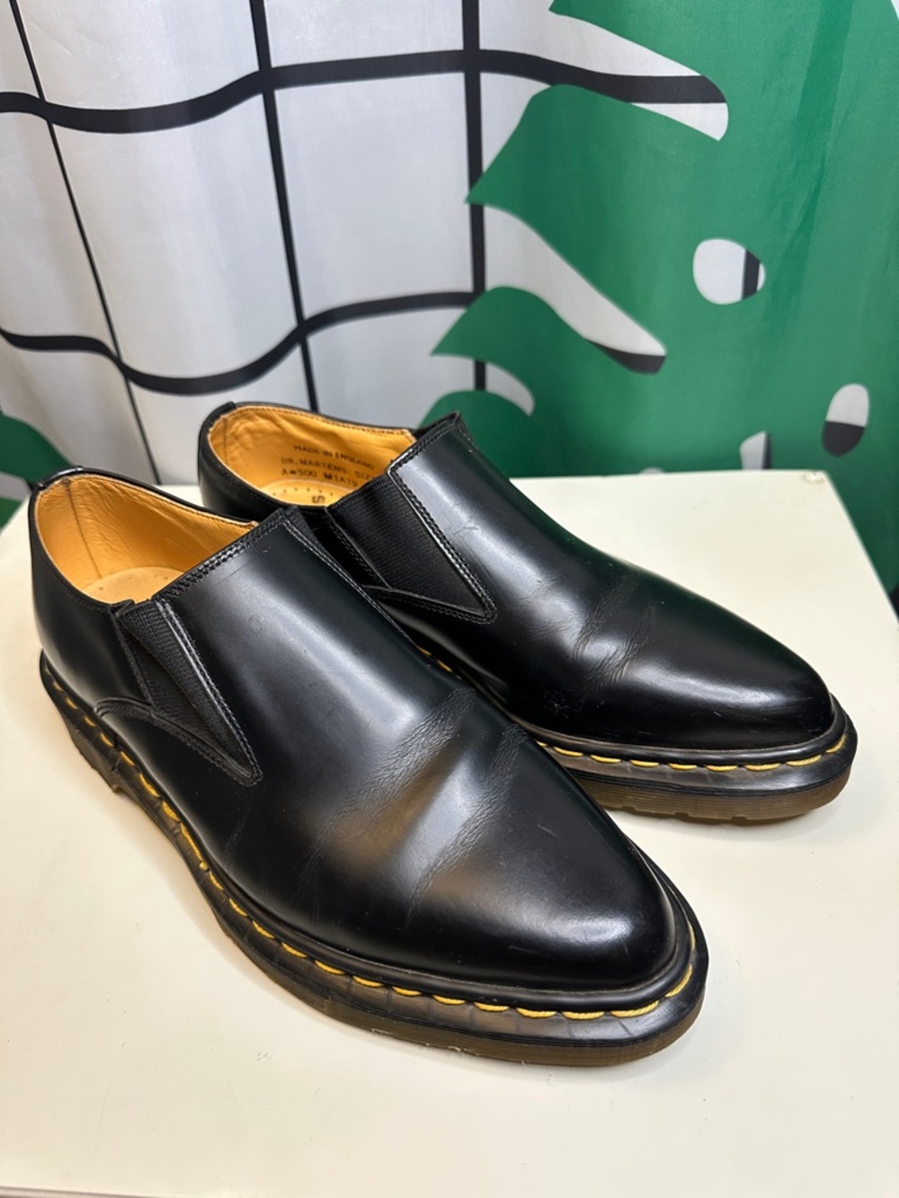 Dr Martens- Pointed Toe Slip-On  Loafers
